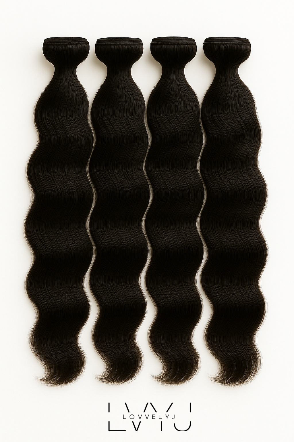 Opulent Hair Bundle: 4-Bundle Set Mix